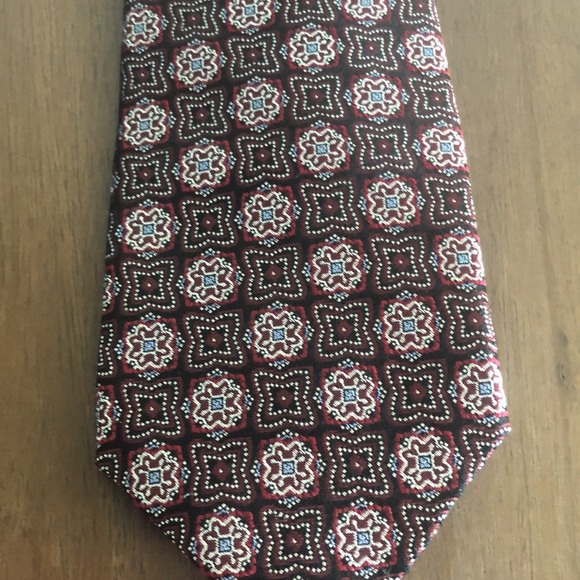 💯 silk Burma Bibas Italian tie - Picture 2 of 7
